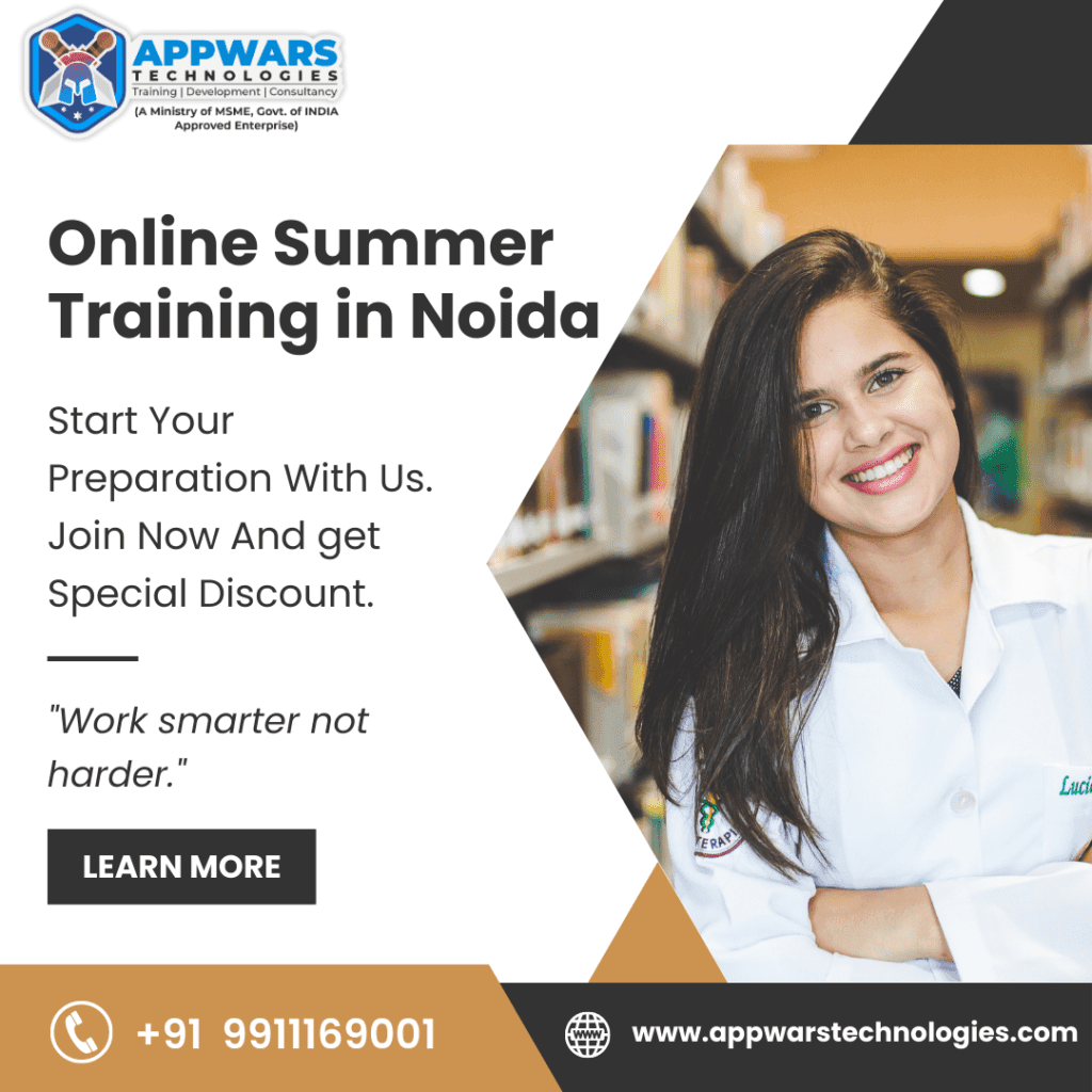 Online Summer Training in Noida