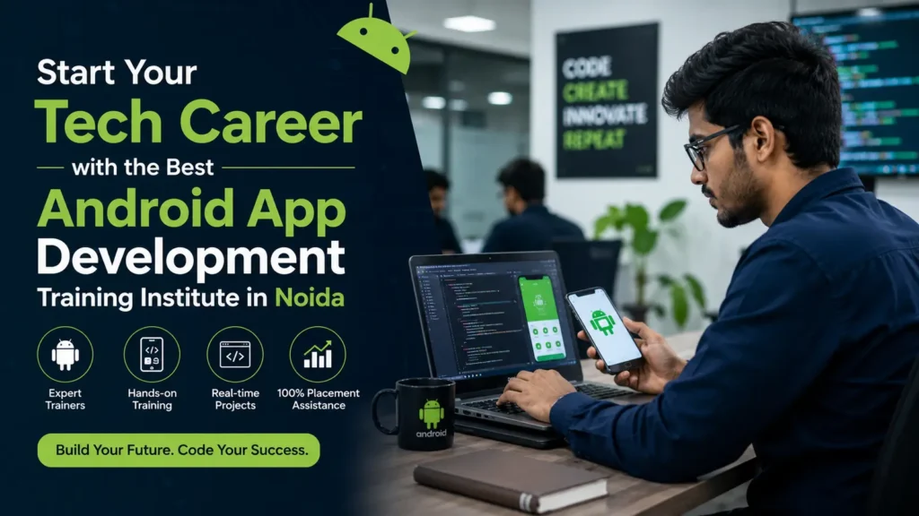 Best Android app development training institute in Noida