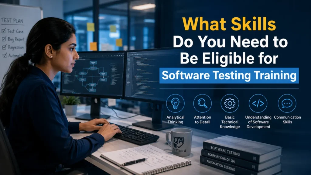 skills you need to be eligible for software testing training skills you need to be eligible for software testing training
