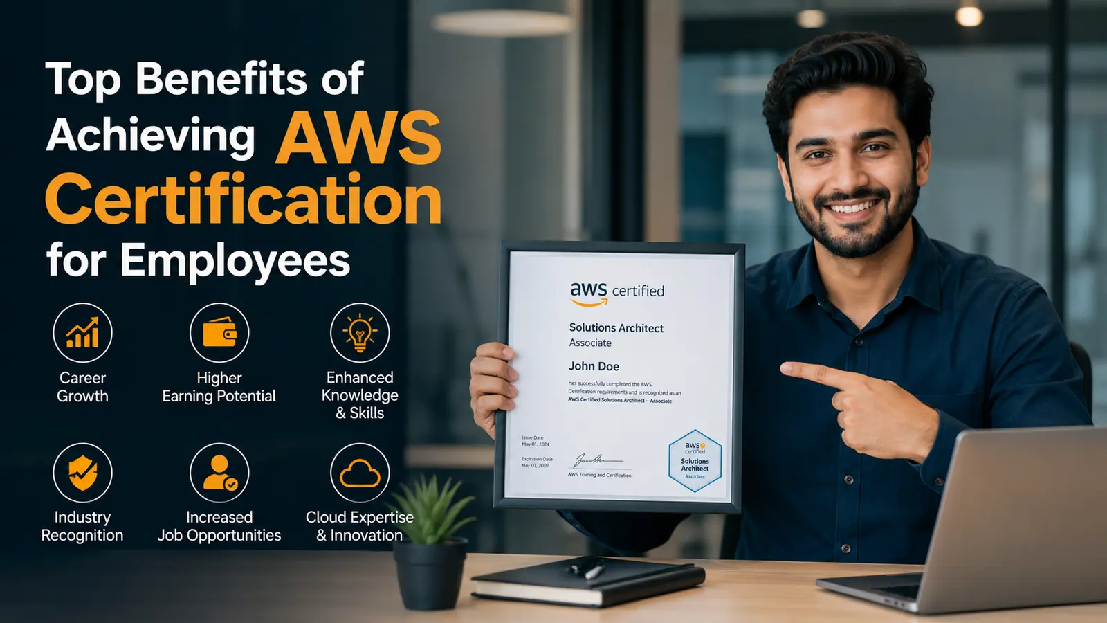 Top benefits of achieving AWS certification for employees