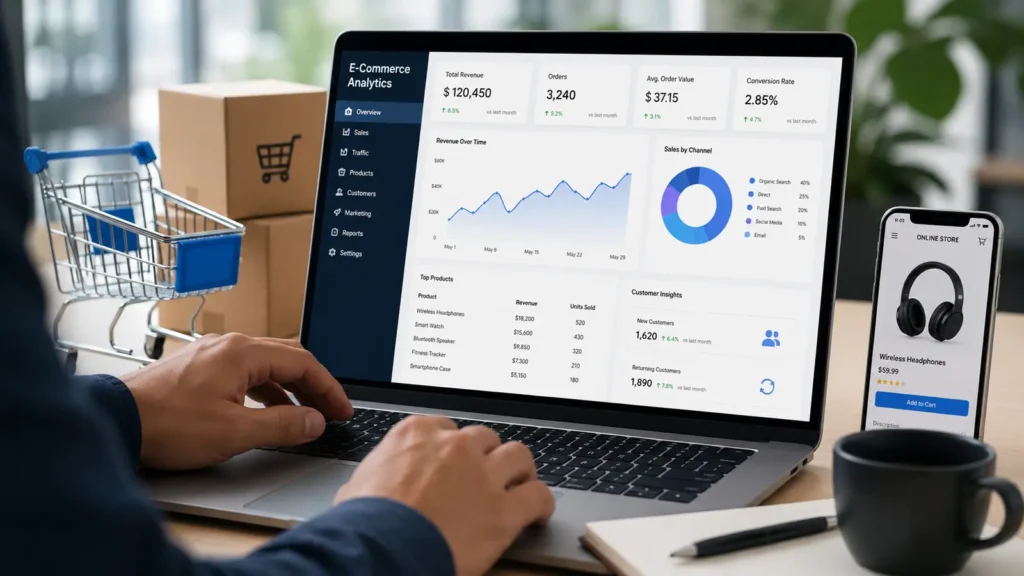 The Role of Data Analytics in E Commerce Role of Data Analytics in E-Commerce