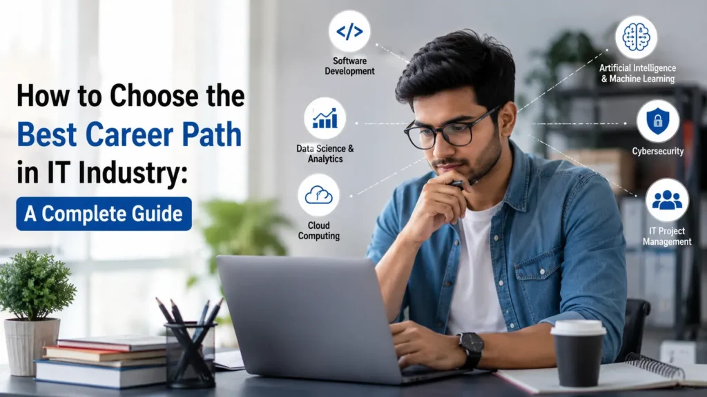Choose the best career path in IT industry