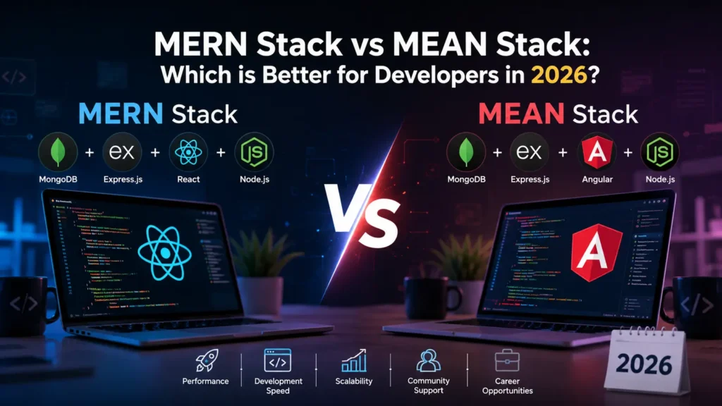 MERN Stack vs MEAN Stack 1 MERN Stack vs MEAN Stack