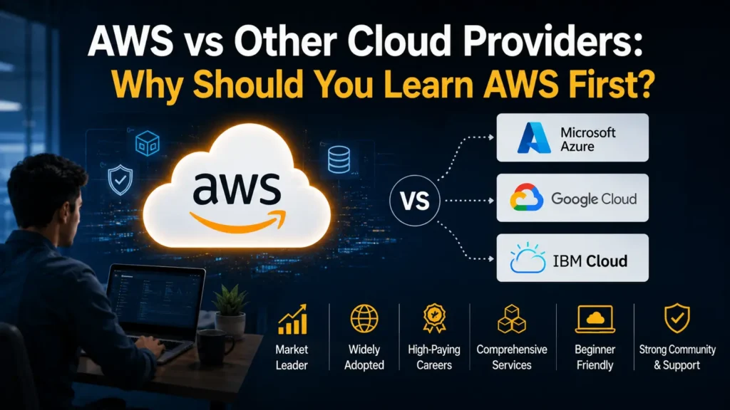 AWS vs Other Cloud Providers Why Should You Learn AWS First AWS vs Other Cloud Providers