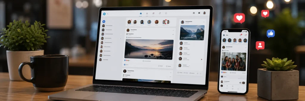 Social Media Clone with Real Time Notifications Social Media Clone with Real-Time Notifications