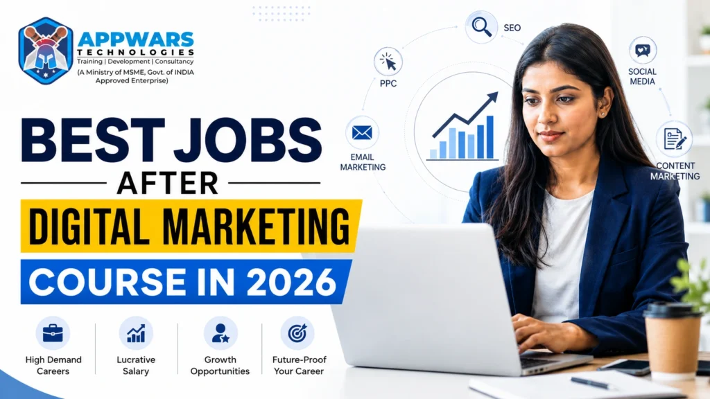 best jobs after digital marketing course in 2026 Best Jobs after Digital Marketing Course in 2026