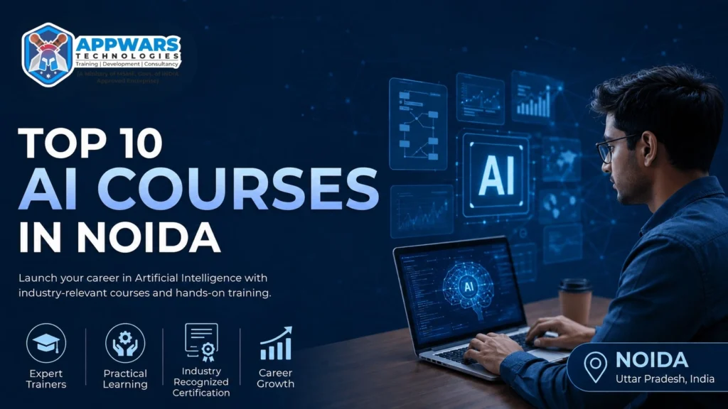 top 10 ai courses in noida Top 10 AI courses in Noida