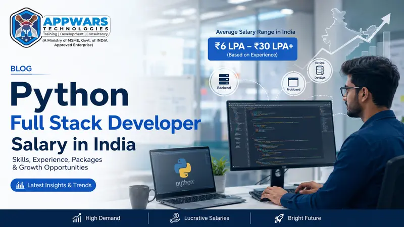 Python Full Stack Developer Salary in India (2026)