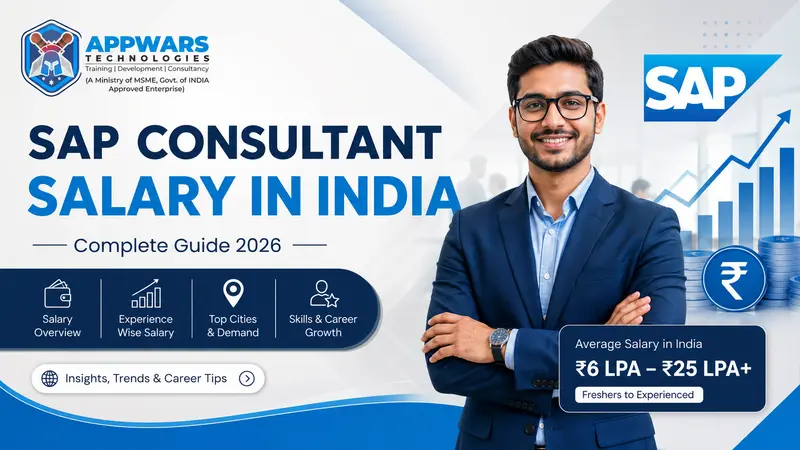sap consultant salary in india