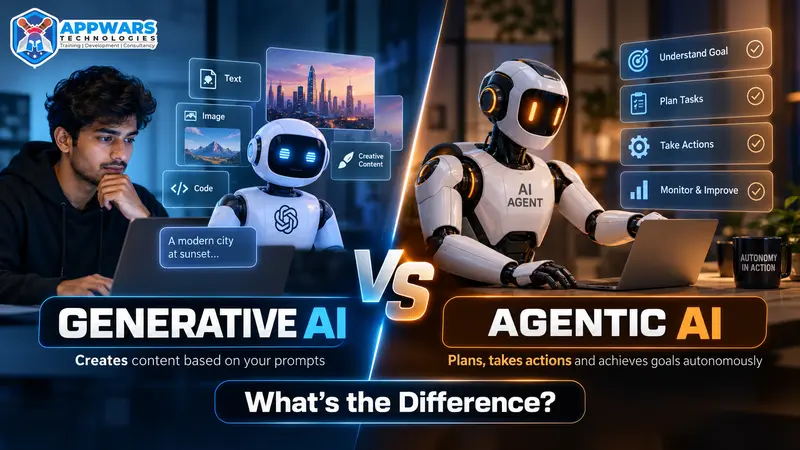 generative ai vs agentic ai