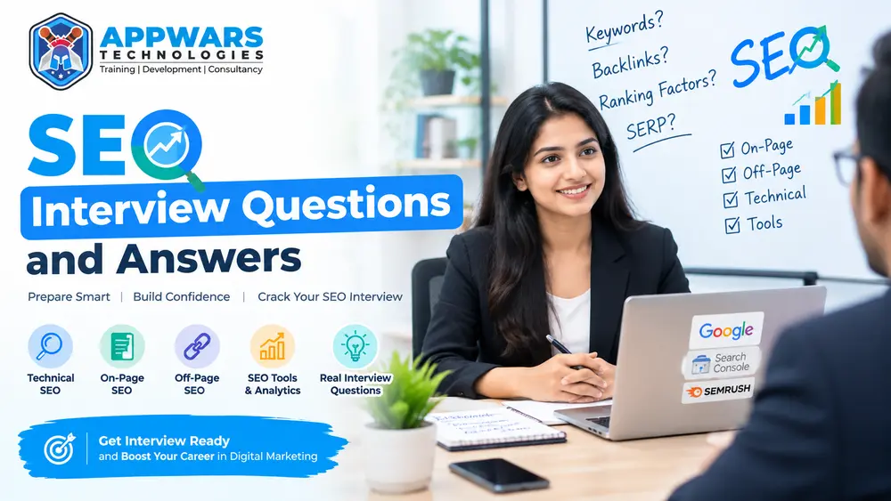 seo interview questions and answers
